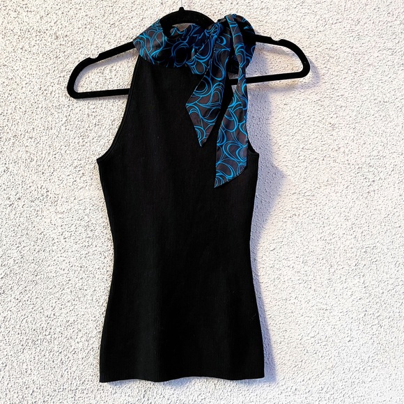 INC black knit  hater style top - Picture 5 of 7